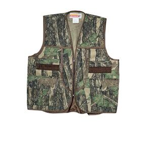 Winchester Hunting Vest Conceal Camo Trebark Men's Size Large